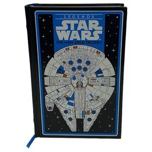 Barnes & Noble Exclusive Star Wars Han Solo Trilogy Leatherbound Book AC Crisper